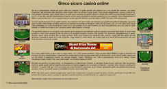 Desktop Screenshot of giocosicuro.org